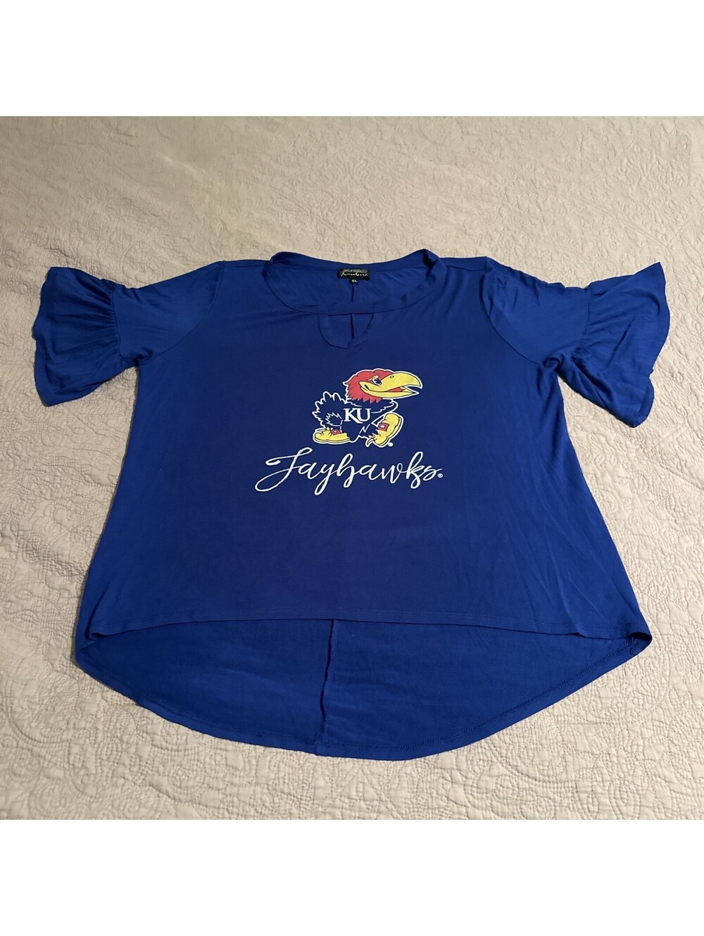 Gameday Couture Kansas Jayhawks Woman’s XL Shirt